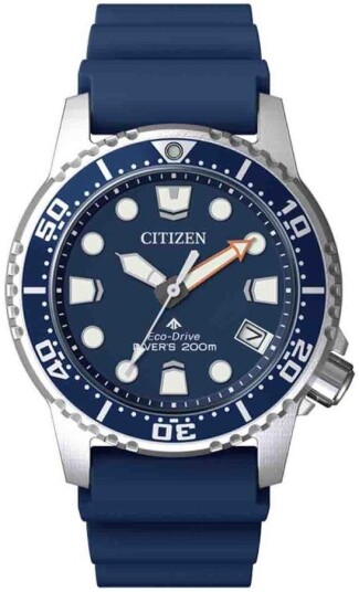 Citizen Dameklokke EO2021 05L Promaster Blå/Gummi Ø36.5 mm