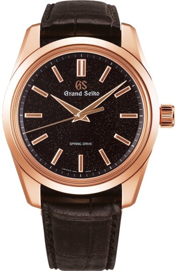 Grand Seiko Herreklokke SBGD202J Masterpiece Collection Sort/Stål
