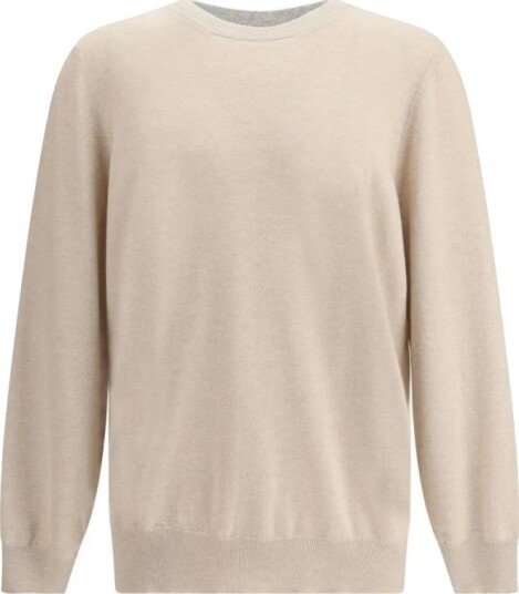 Brunello Cucinelli Herre Strikkevarer Beige S,