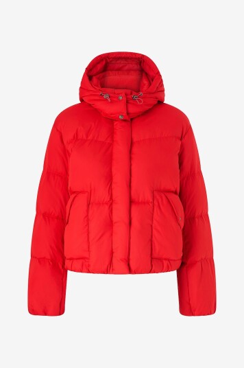 Levi's Dun jakke Western Bubble Shortie Rød Levi's Dun jakke Western Bubble Shortie Rød