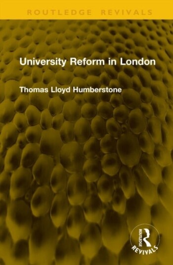 University Reform in London