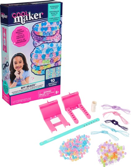 MAKI Cool Maker Friendship Bracelet Kit Rosa MAKI Cool Maker Friendship Bracelet Kit Rosa