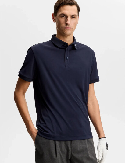 J. Lindeberg Tour Tech Polo Navy M