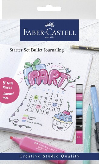 Faber-Castell - Bullet Journaling starter set (9 pcs) (267125)
