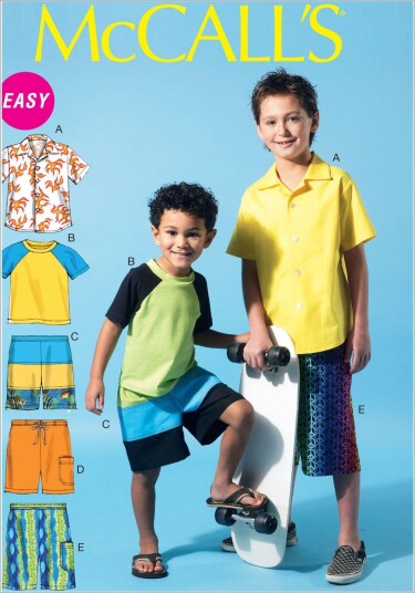 Mccalls Mccall'S 6548 Skjorte Topp & Shorts Cce 3 4 5 6 Mccalls Mccall'S 6548 Skjorte Topp & Shorts Cce 3 4 5 6