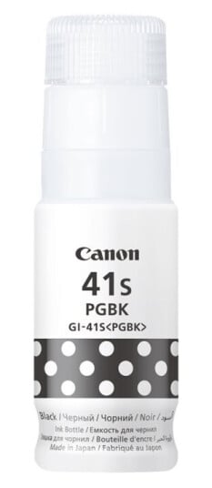 Canon Gi 41S Pgbk 70 Ml S Svart Original Blekkrefill For Pixma G1420 G2420 G2460 G2470 G3420 G3460 G3470 Mg2420 Mg2460