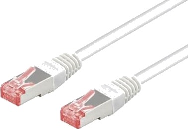 Goobay Rj 45 Cat6 S/Ftp S Stp Hvit 7,5 M