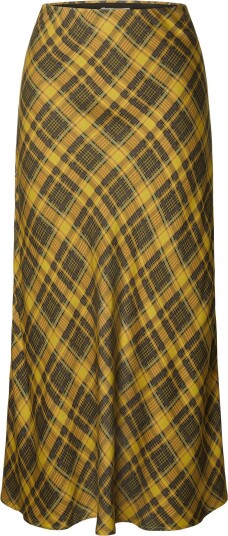 Selected Slwida Mw Midi Skirt Green 44