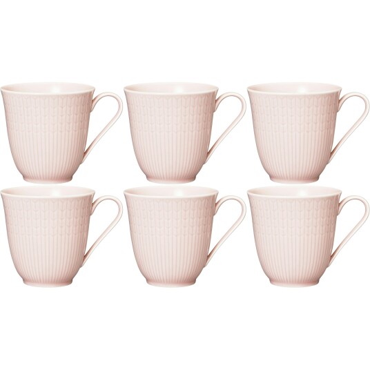 Rörstrand Swedish Grace Krus 30 cl 6 pk Rose Pink