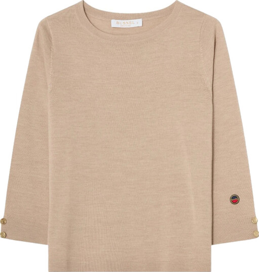 Busnel Dame Strikkevarer Beige S,