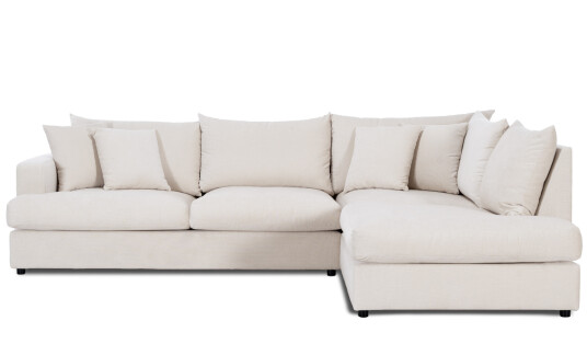 Soffadirekt BOLNUEVO L sofa Høyre Offwhite Soffadirekt BOLNUEVO L sofa Høyre Offwhite