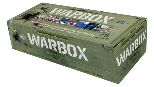 Krigsbox AMF Dokumentarer DVD Krigsbox AMF Dokumentarer DVD