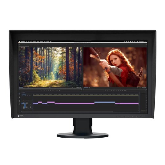 Eizo ColorEdge CG2700X 27" 4K IPS LED-skjerm med USB-C og HDR Støtte