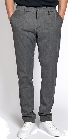 Woodbird Steffen Twill Pant Grey 26 x 34