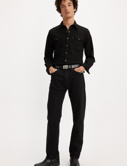 Levi"s® 505 Regular Black 37743 Black 33 x 30 Levi"s® 505 Regular Black 37743 Black 33 x 30