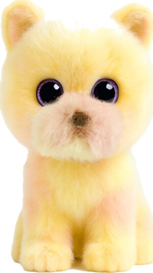Ty Kosedyr Beanie Babyer 15 cm Håndflater Ty OneSize Kosedyr Gul Rosa
