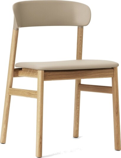 Normann Copenhagen Herit Spisestol Skinntrukket Eik/ Sand