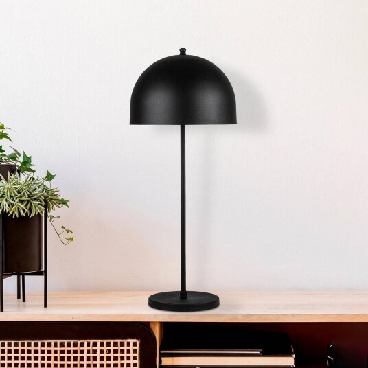 Opviq Can NT-135 bordlampe svart metall høyde 58 cm Opviq Can NT-135 bordlampe svart metall høyde 58 cm