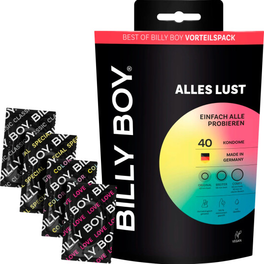 Billy Boy Condoms All Lust 40 pcs.