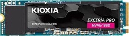 Kioxia EXCERIA PRO 2TB M.2 PCIe 4.0 NVMe SSD med 7300 MB/s Lesehastighet Kioxia EXCERIA PRO 2TB M.2 PCIe 4.0 NVMe SSD med 7300 MB/s Lesehastighet