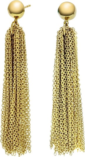 Janne Formoe by Pan Jewelry, Øredobber i forgylt sølv Janne Formoe by Pan Jewelry, Øredobber i forgylt sølv