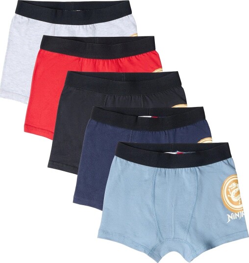 Lego Wear Lwaiko 706 5 Pack Boxers. BLACK 146 152