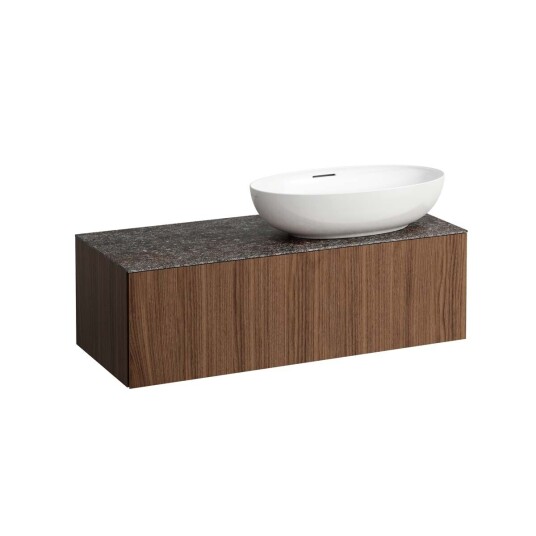 ILBAGNOALESSI Servantskap 1200 120x50 cm 1 skuff Noce Canaletto