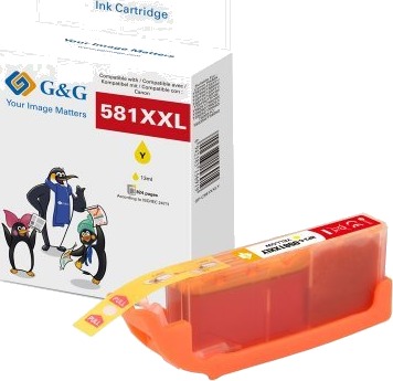 G&G 15844 XXL magenta blekkpatron 12,2 ml 830 sider
