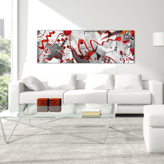 Tavle Between Waves 1 Part Narrow 135X45 Artgeist sp. z o. o.