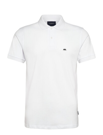 Lindbergh Polo S/S - White - S