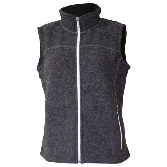 Ivanhoe Beata Vest Graphite Marl Ivanhoe Beata Vest Graphite Marl