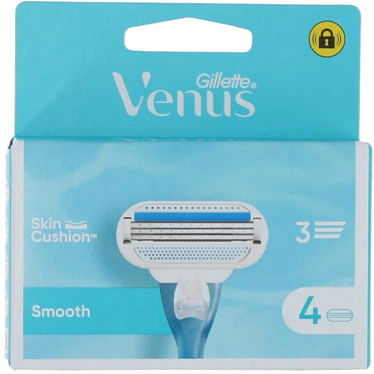 Gillette Venus Extra Smooth 3 Blades 4 pieces