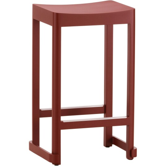 Artek Atelier Barstol 65 cm Mørkerød Artek Atelier Barstol 65 cm Mørkerød