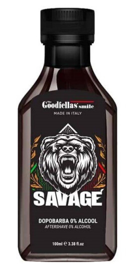 The Goodfellas" Smile After Shave Zero Alcohol Savage 100 ml The Goodfellas" Smile After Shave Zero Alcohol Savage 100 ml