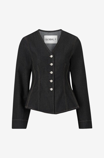 Global F Denim jakke gKayan Blå