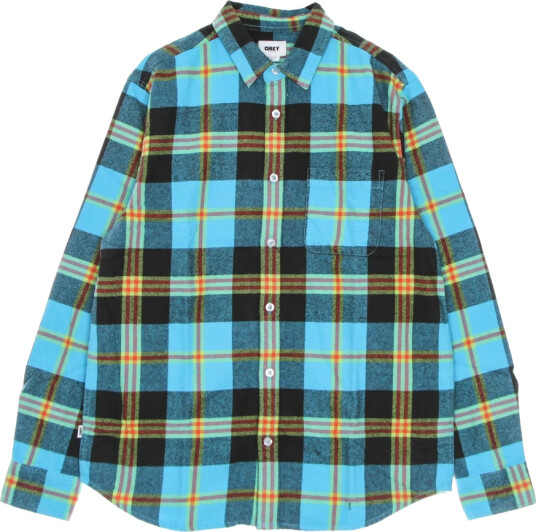 Obey Herre Skjorter Flerfarget L,