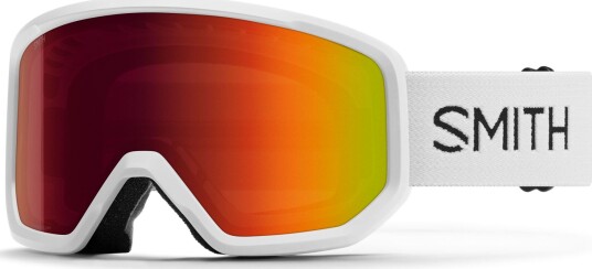 Smith Transfer White 2324 / Red Solx Mirror Antifog, Onesize