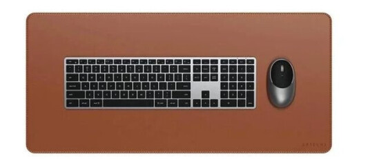 Satechi Vegan Leather Premium Desk Mat Brown Satechi Vegan Leather Premium Desk Mat Brown