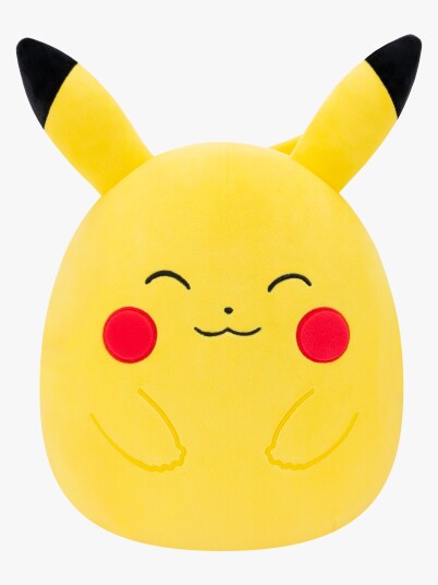 Pokémon Squishmallows Squishmallows 25cm Pokemon Happy Pikachu Yellow One Size Pokémon Squishmallows Squishmallows 25cm Pokemon Happy Pikachu Yellow One Size