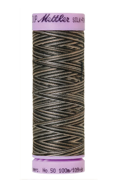 Mettler, Silk Finish Multi Farge nr 9861 Charcoal