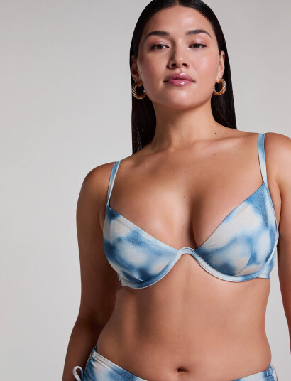 Hunkemöller Lagoa Cw Up - Blue - B x 70