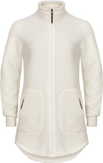 Urberg Bonded Pile Jacket Long Wmn Cloud Dancer XS