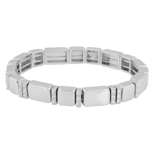 Snö Of Sweden Brick Elastic Line Crystal Brace Silver Onesize