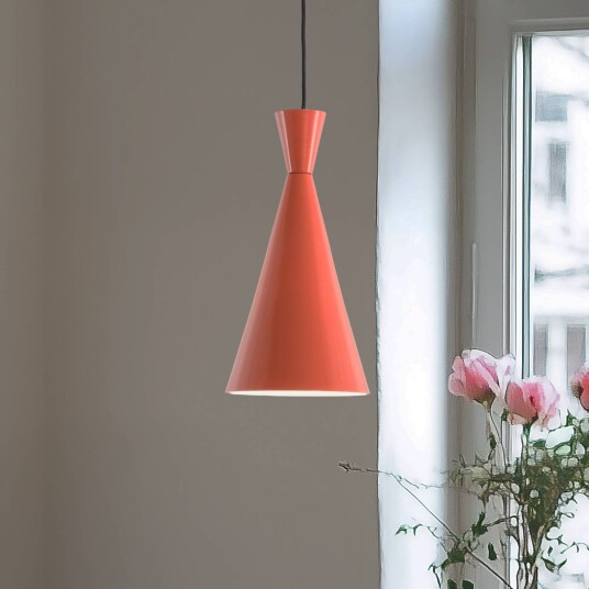Pendellampe Tom Opviq dimbar Gul / orange Stue / spisestue Metall Ung stilretning