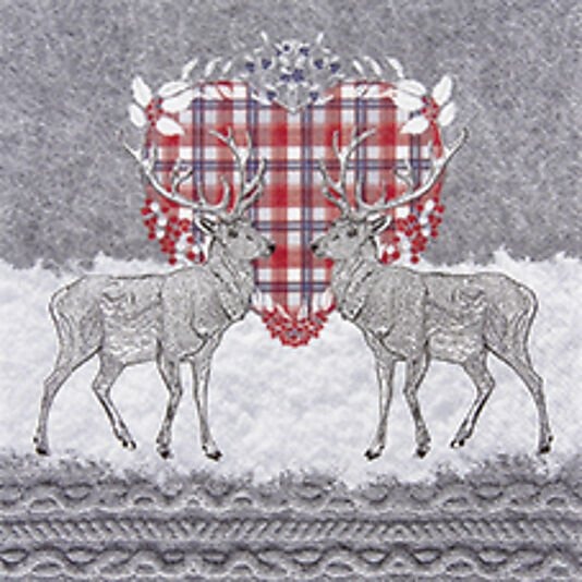 Jernia Servietter 33x33cm oh deer