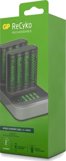 GP Batterier GP Speed Charger M4D85/270HC OneSize, Black GP Batterier GP Speed Charger M4D85/270HC OneSize, Black