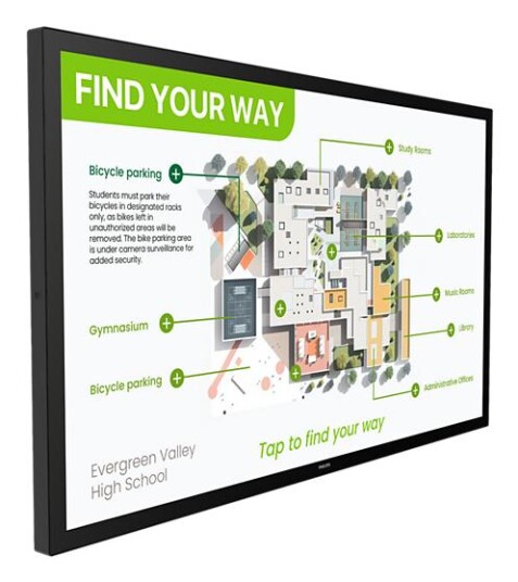Philips 55bdl3751t Touch 54.5" Va 450cd/m² 3840 X 2160pixels