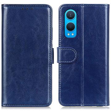 OnePlus Nord CE4 Lite/Oppo K12x Lommebok-deksel med Magnetisk Lukning Blå