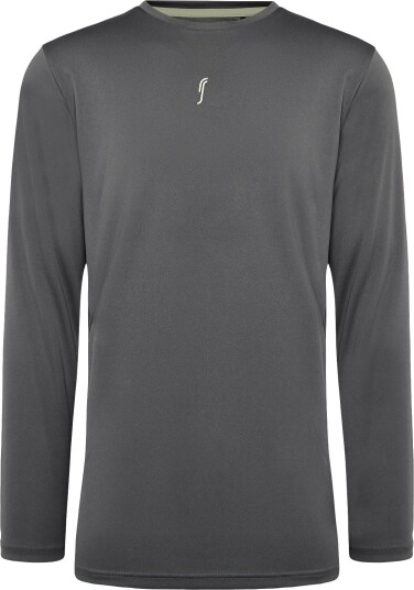 RS Sports Men"s Performance Long Sleeve Rec (Deep Grey/Ace Yellow,Xl,St)   DEEP GREY/ACE YELLOW   XL