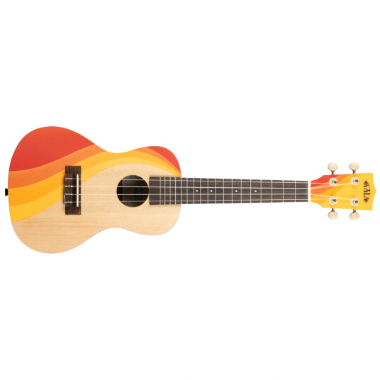Kala Ka-Surf-Swell Surf Series Swell Concert Ukulele, Med Bag (Ub-C)